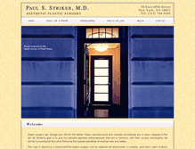 Tablet Screenshot of drpaulstriker.com